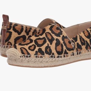 Sam Edelman über cute Khloe leopard espadrille loafers
